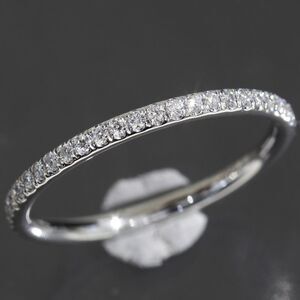 Harry Winston Full Diamond Ring No 10 Pt950 Protected E1903